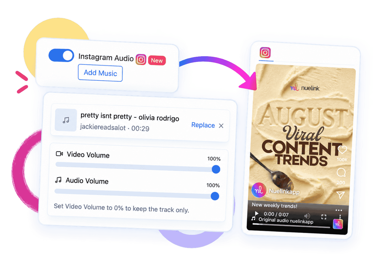 Add Music to Instagram Reels