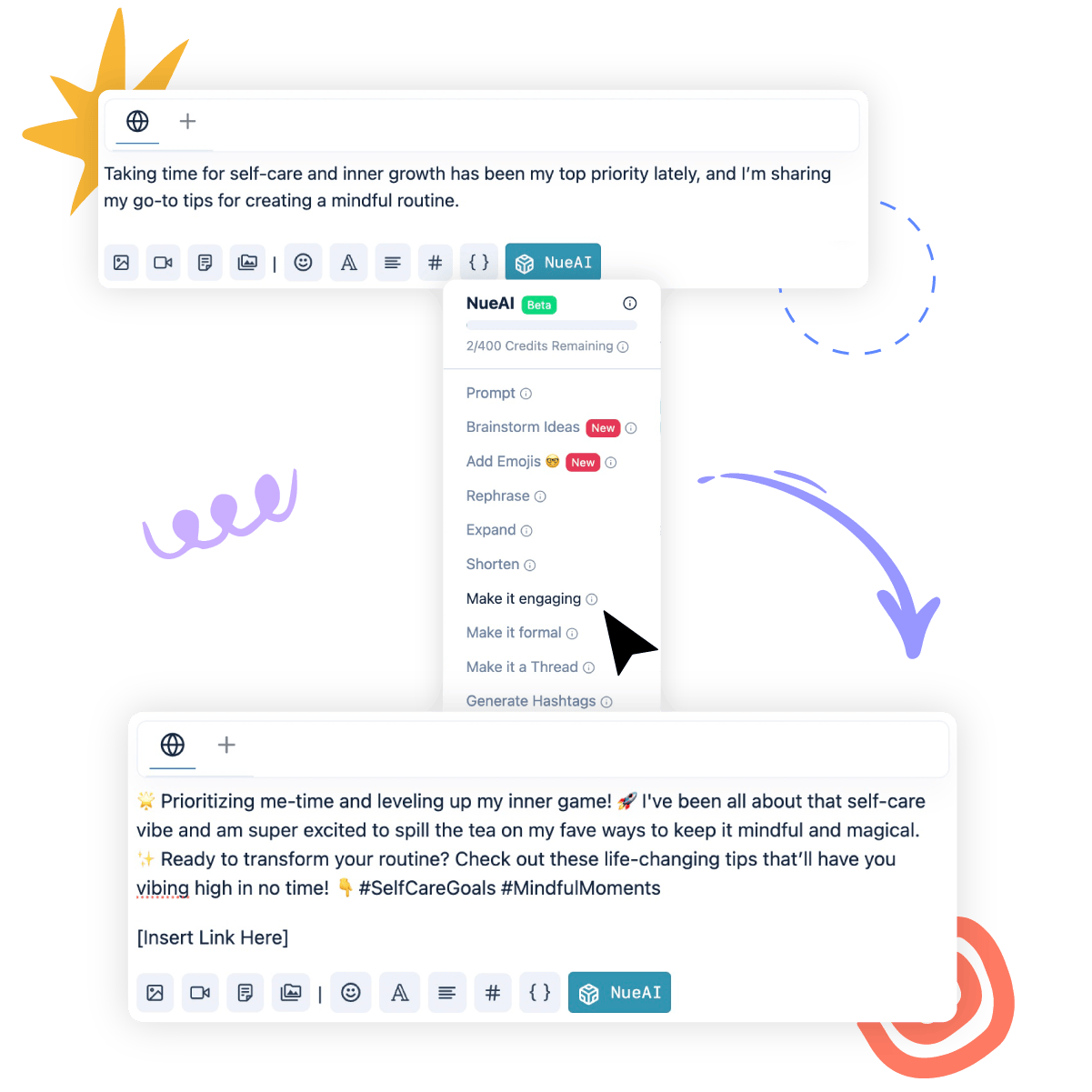 Caption Customization