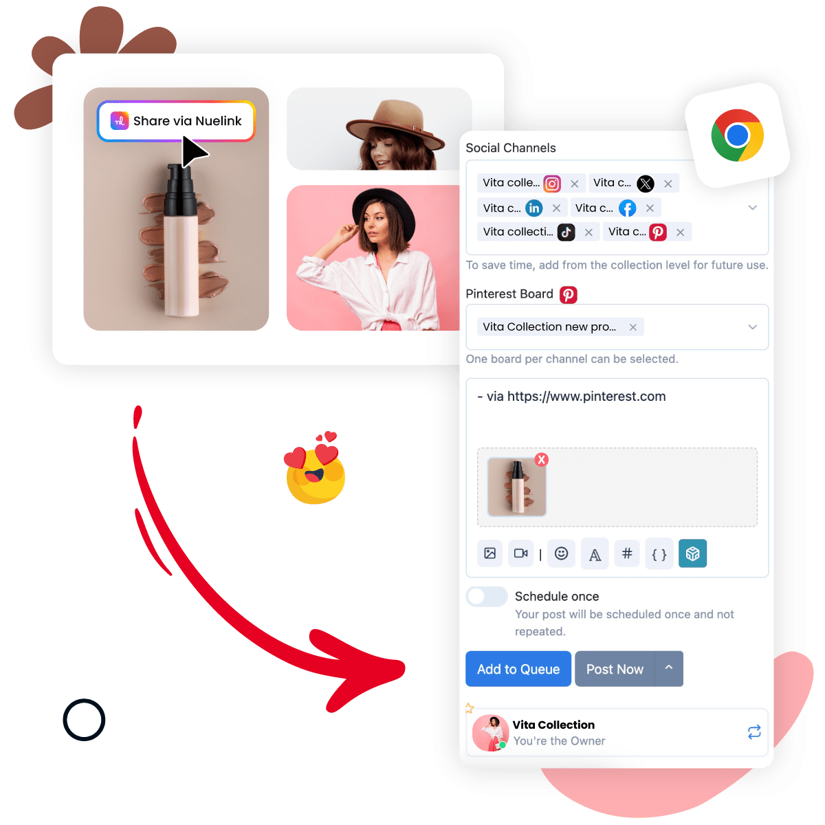 Nuelink Extension for Google Chrome