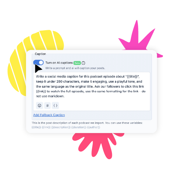 Automated AI Captions
