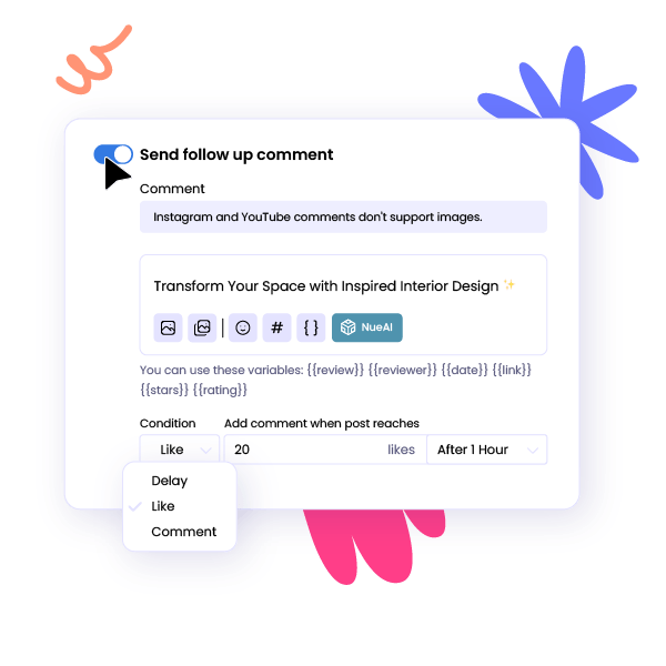 Add Automatic Follow-Up Comments