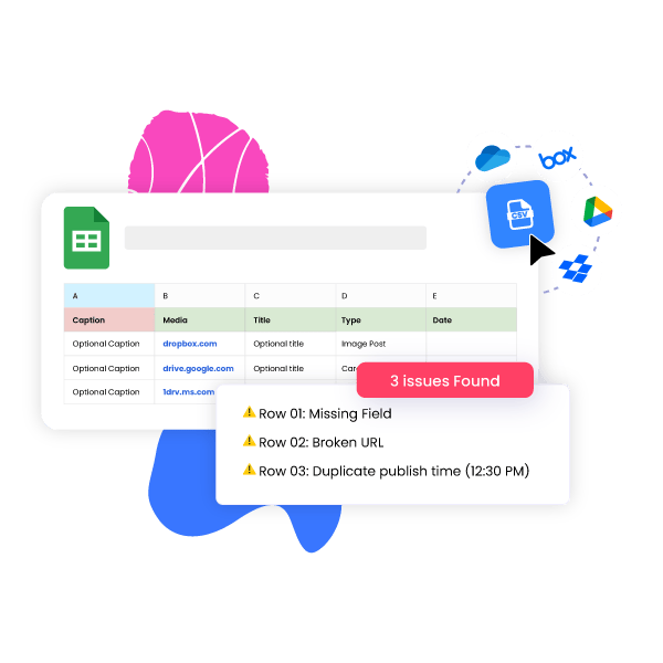 Smart Error Detection for CSV Uploads