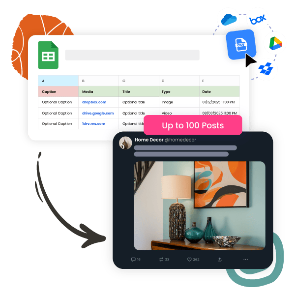 Unified Bulk Scheduling for All Post Formats
