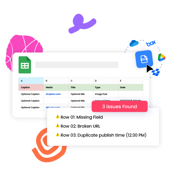 Smart Error Detection for CSV Uploads