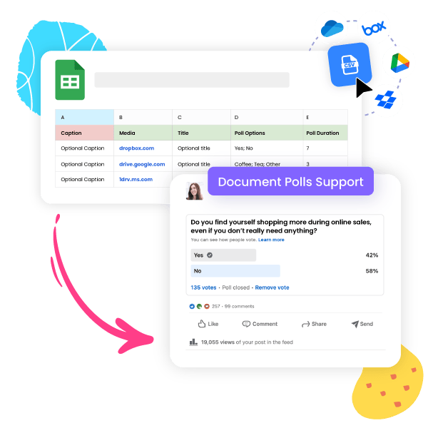 LinkedIn Document Polls Support