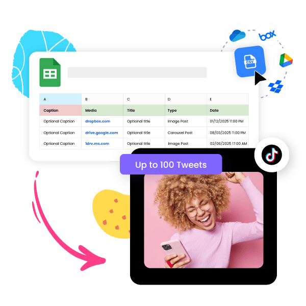 Unified Bulk Scheduling for All TikTok Content