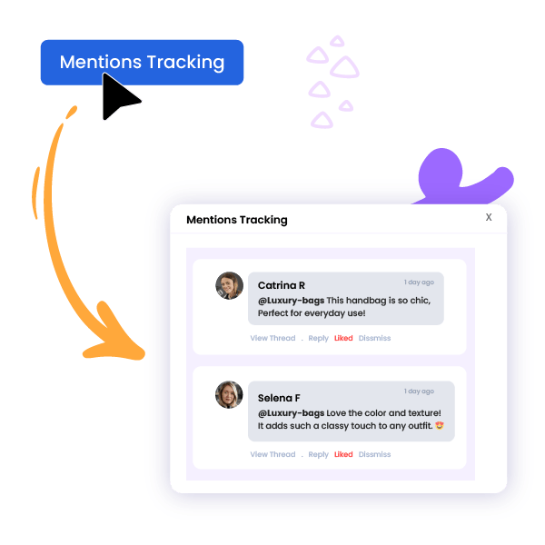 Mentions Tracking <span class="align-middle badge bg-warning fs-5" >Soon</span>