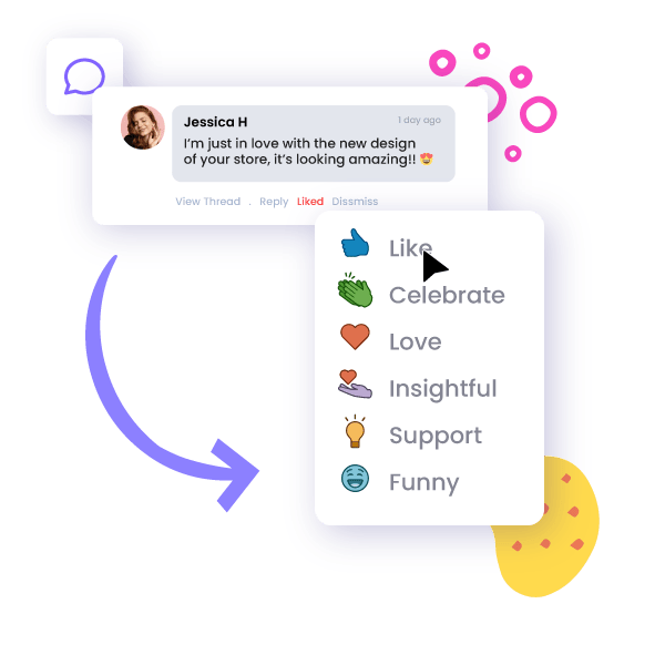 React with More Than Just Likes