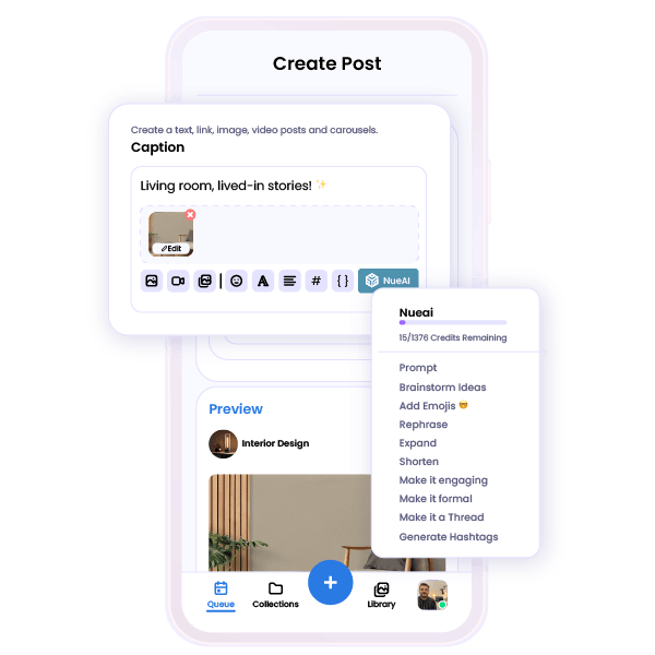 Generate Social Media Captions with AI