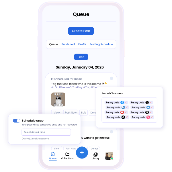 Plan and Organize Your Content with Queue