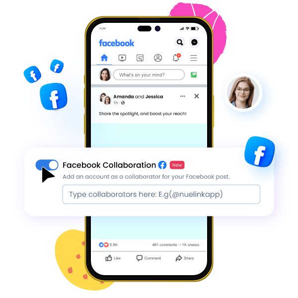 Schedule Facebook Collaborative Reels