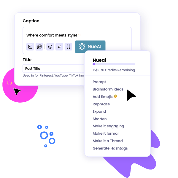 NueAI-Powered Captions