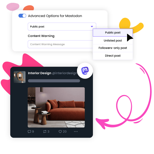 Advanced Privacy Settings for Mastodon Posts