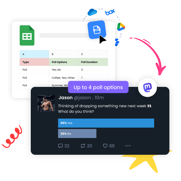Schedule Mastodon Polls in Advance