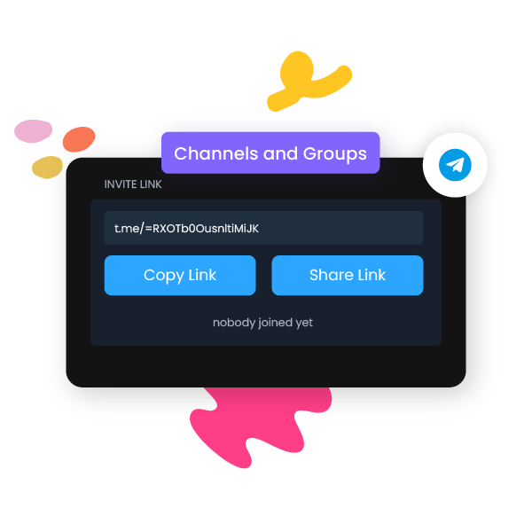Schedule to Telegram Channels and Groups